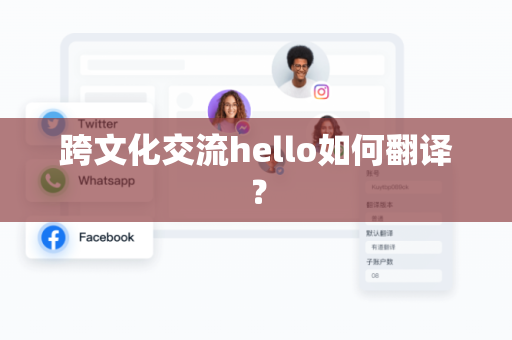 跨文化交流hello如何翻译？
